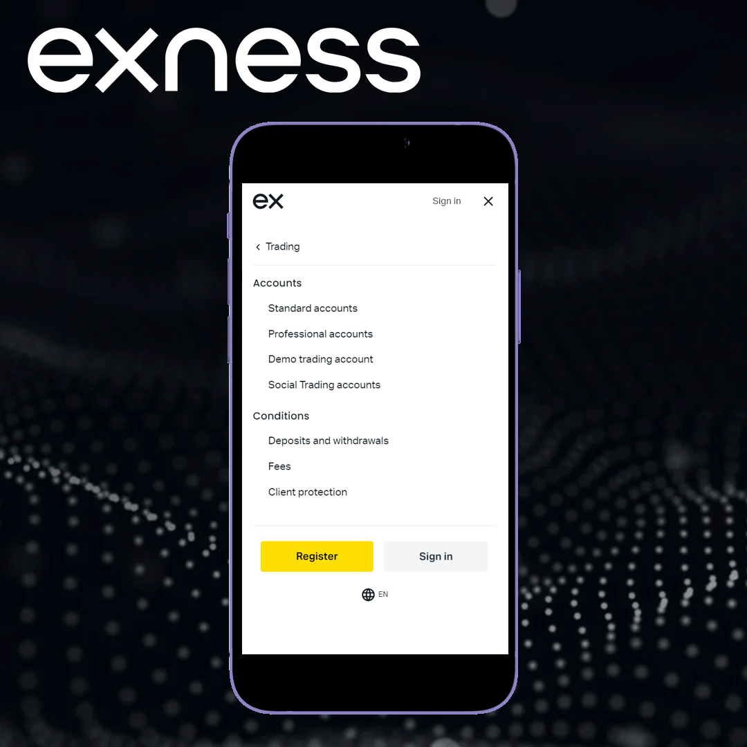 Choosing the right account type with Exness